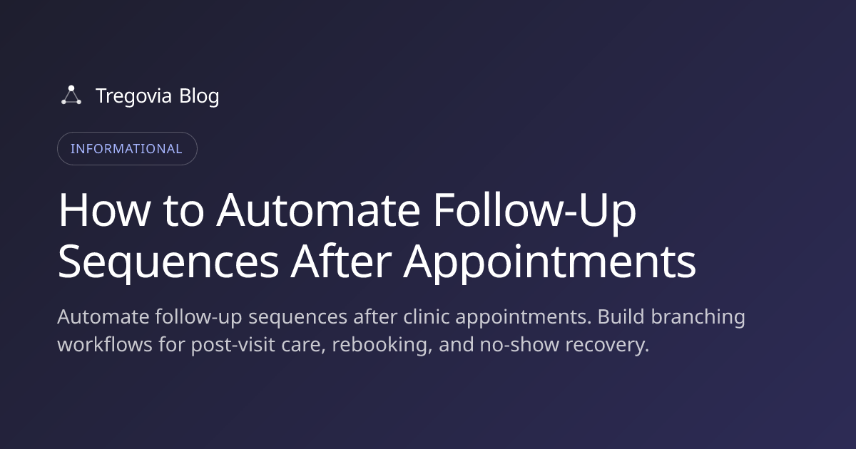 How to Automate Follow-Up Sequences After Appointments