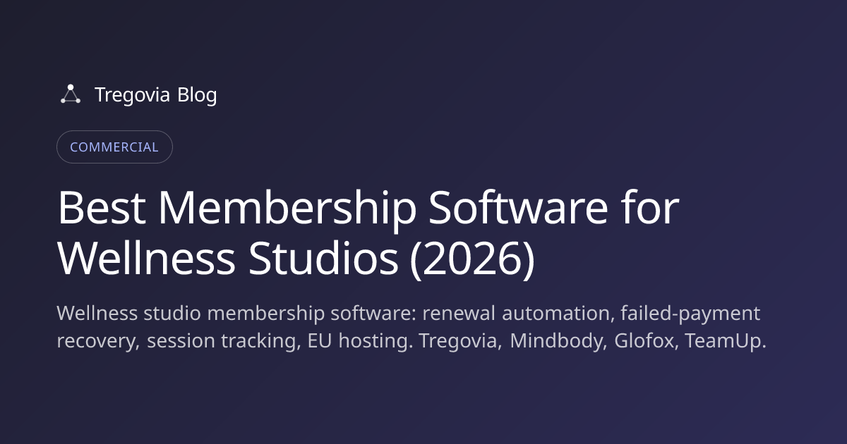 Best Membership Software for Wellness Studios (2026)