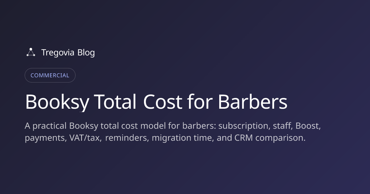 Booksy Total Cost for Barbers