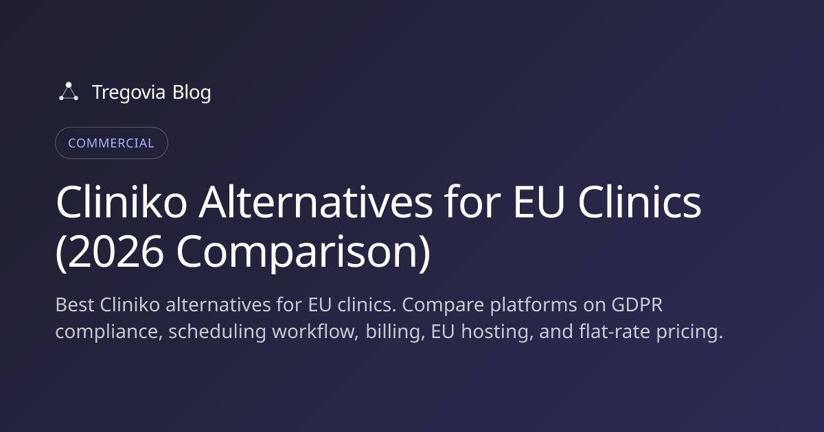 Cliniko Alternatives for EU Clinics (2026 Comparison)