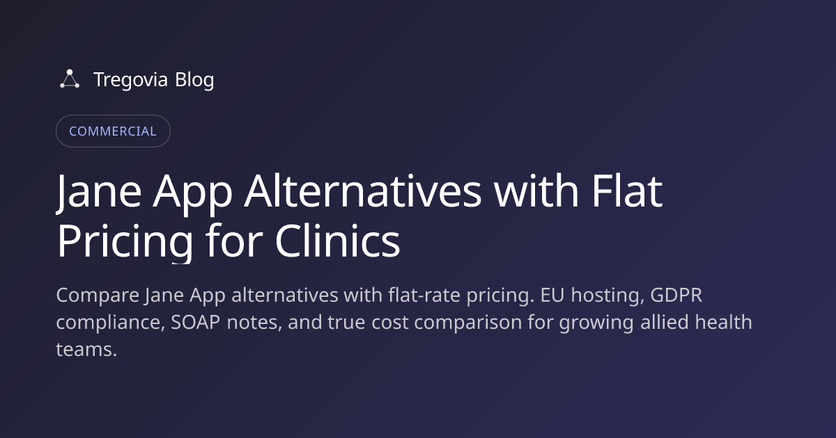Jane App Alternatives with Flat Pricing for Clinics