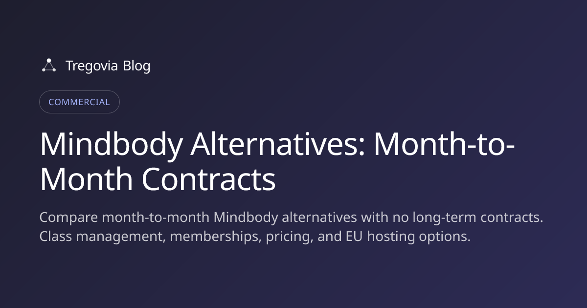 Mindbody Alternatives: Month-to-Month Contracts