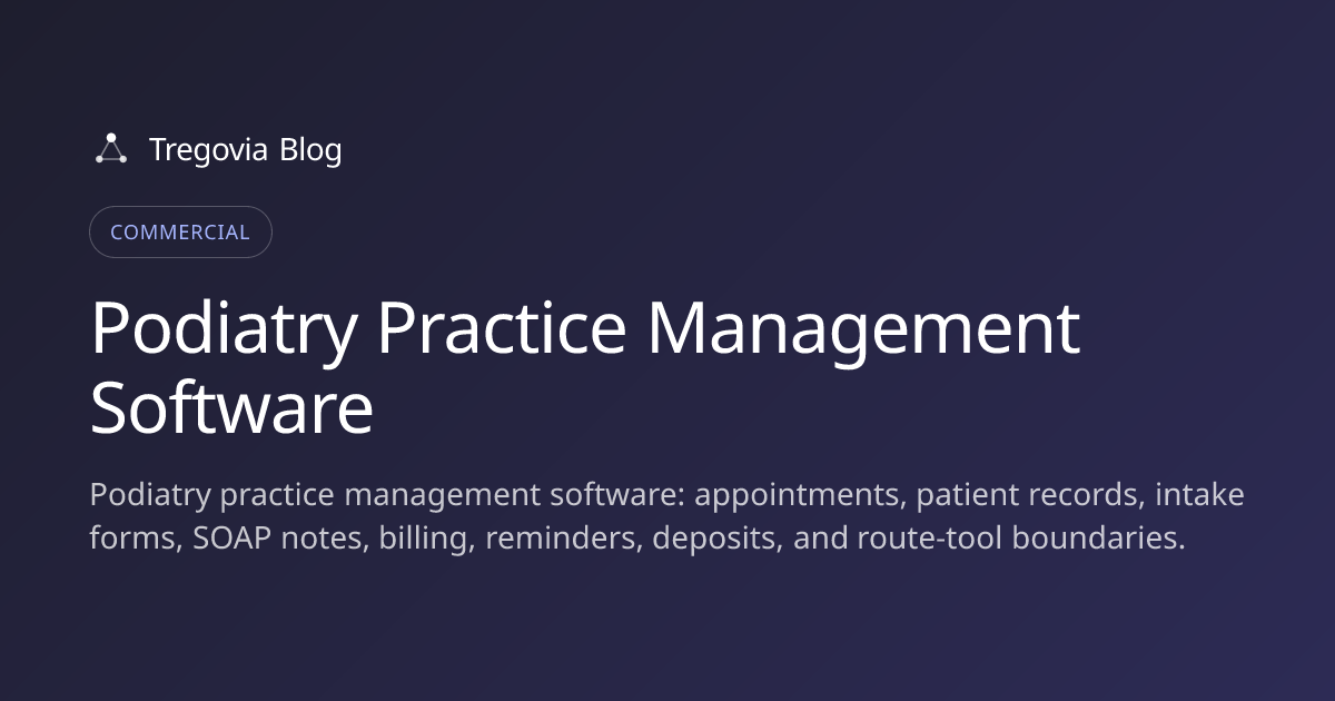 Podiatry Practice Management Software