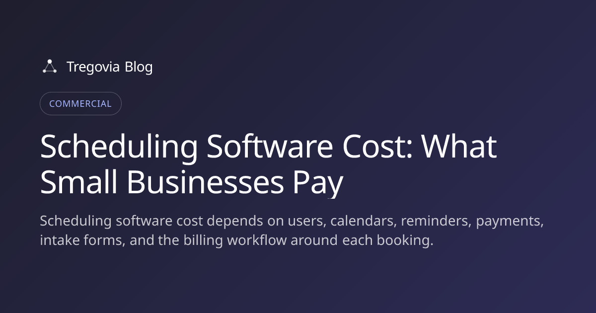 Scheduling Software Cost: What Small Businesses Pay