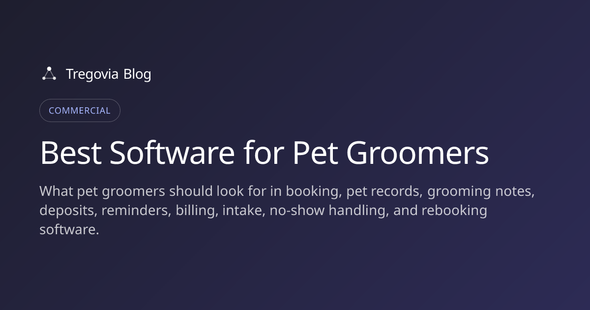 Best Software for Pet Groomers