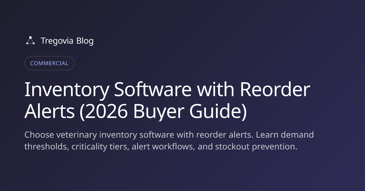 Inventory Software with Reorder Alerts (2026 Buyer Guide)
