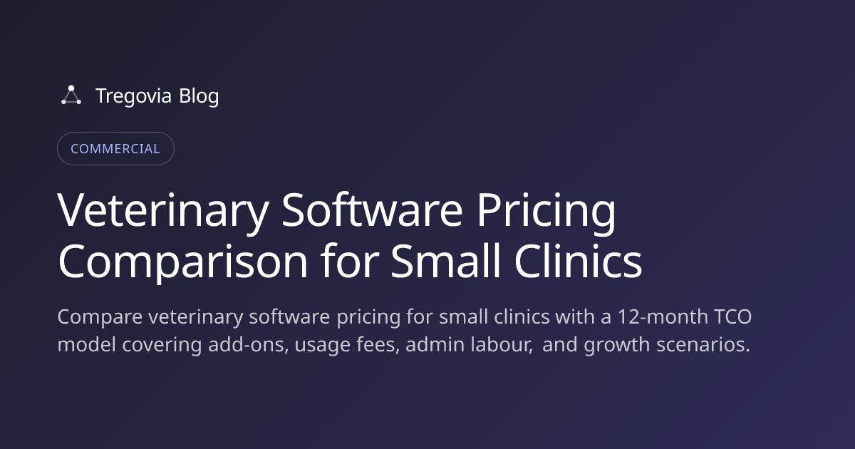 Veterinary Software Pricing Comparison for Small Clinics
