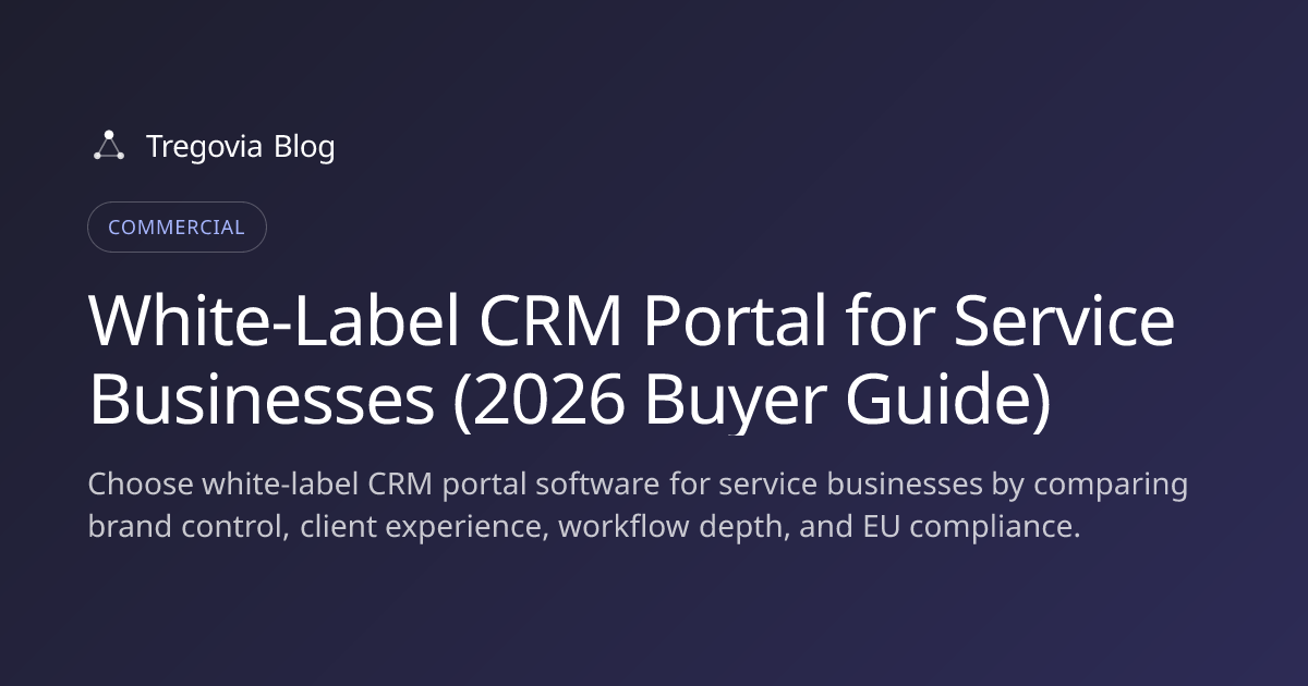 White-Label CRM Portal for Service Businesses (2026 Buyer Guide)