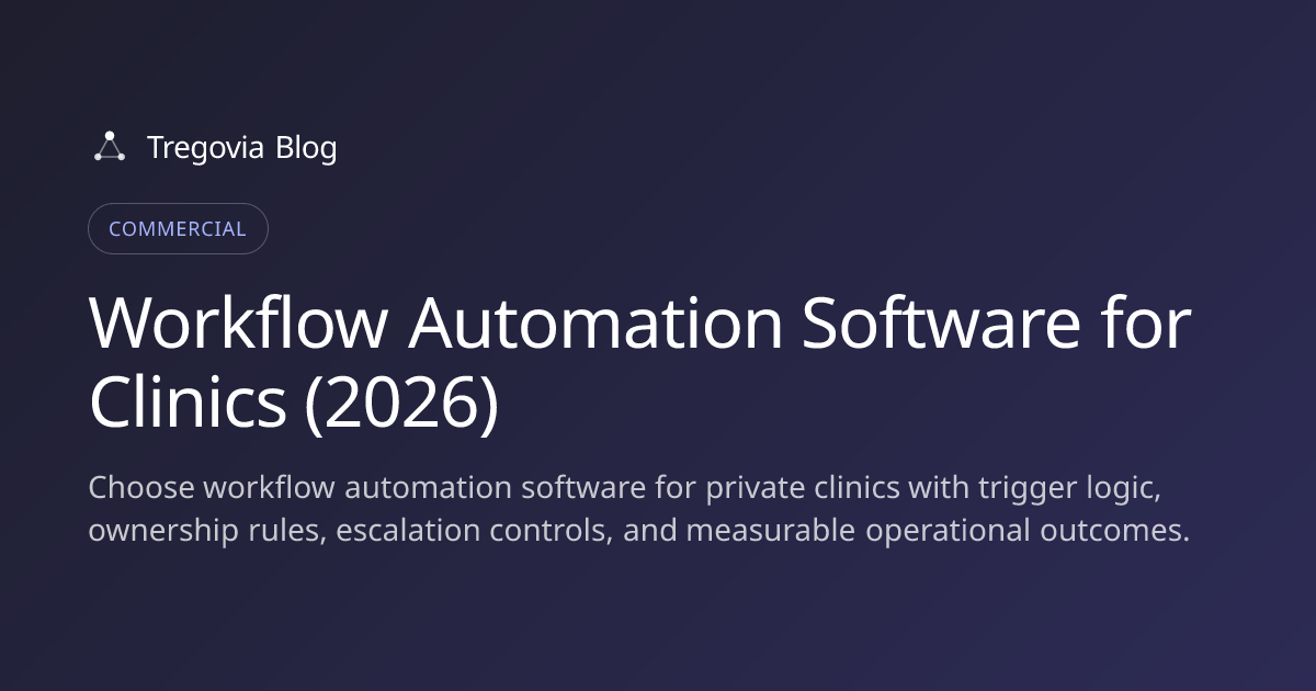 Workflow Automation Software for Clinics (2026)
